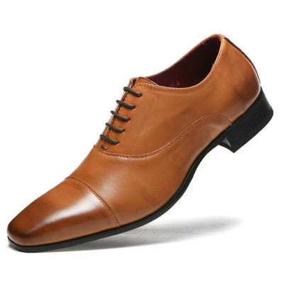 Men's Casual British Lace-Up Shoes