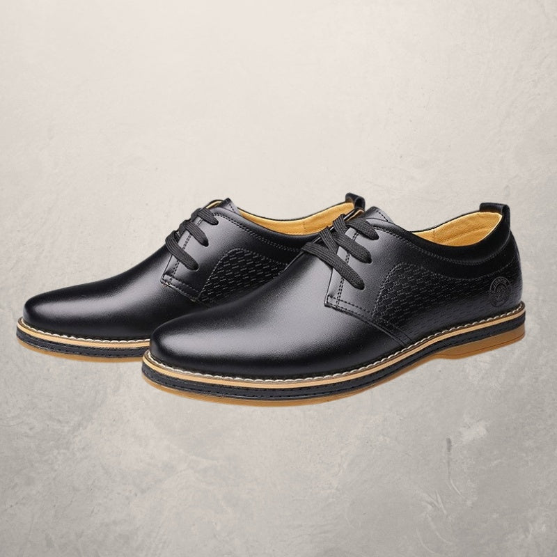 Men's Round Toe Lace-Up Shoes