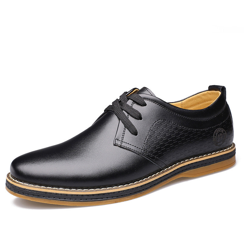 Men's Round Toe Lace-Up Shoes