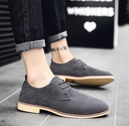 Classic Men’s Suede Leather Shoes