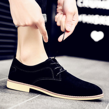 Classic Men’s Suede Leather Shoes