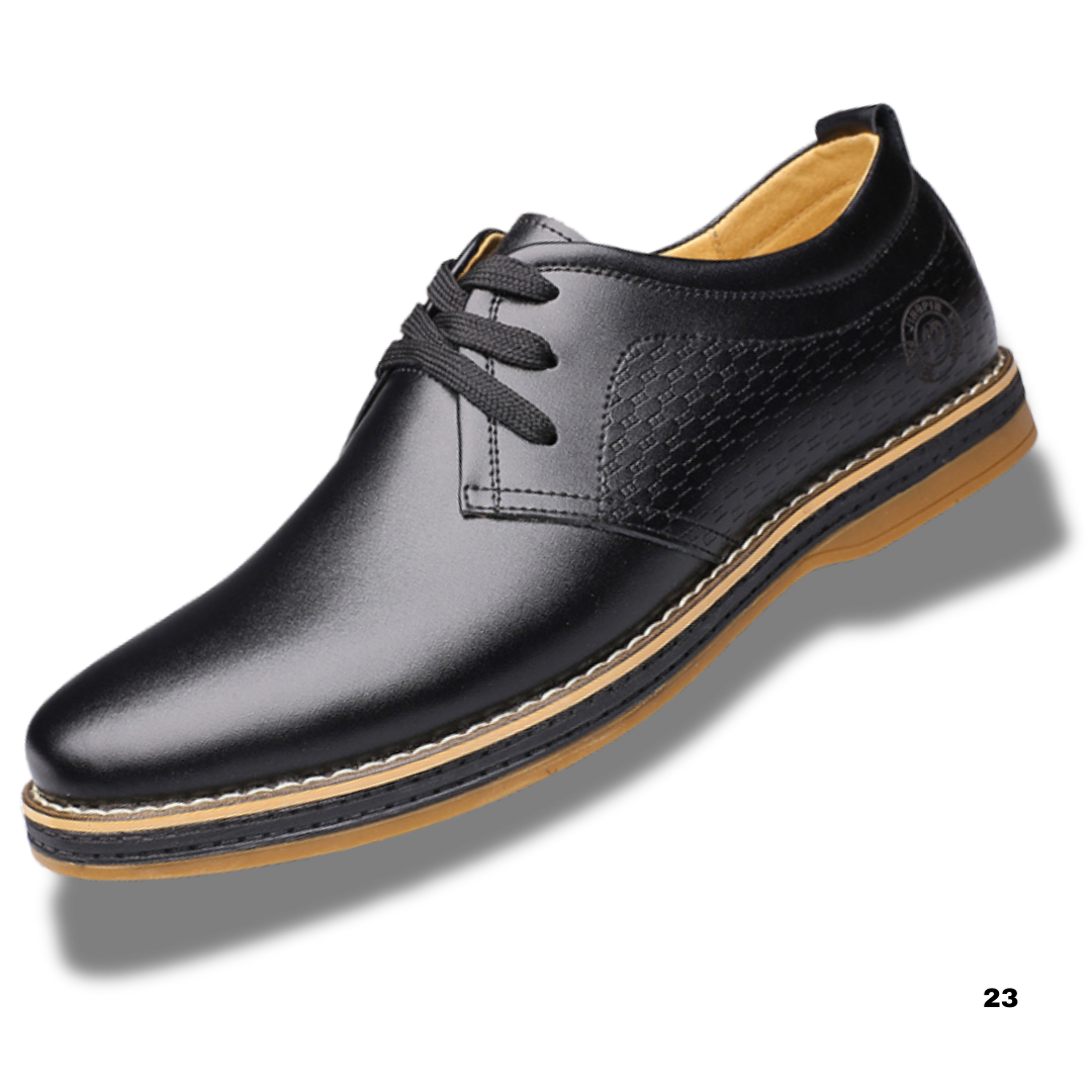 Men's Round Toe Lace-Up Shoes