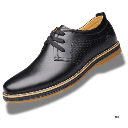 Men's Round Toe Lace-Up Shoes