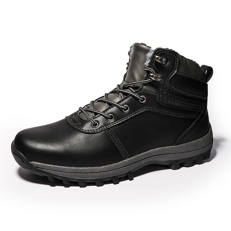 Men's Warm Cotton Hiking Shoes