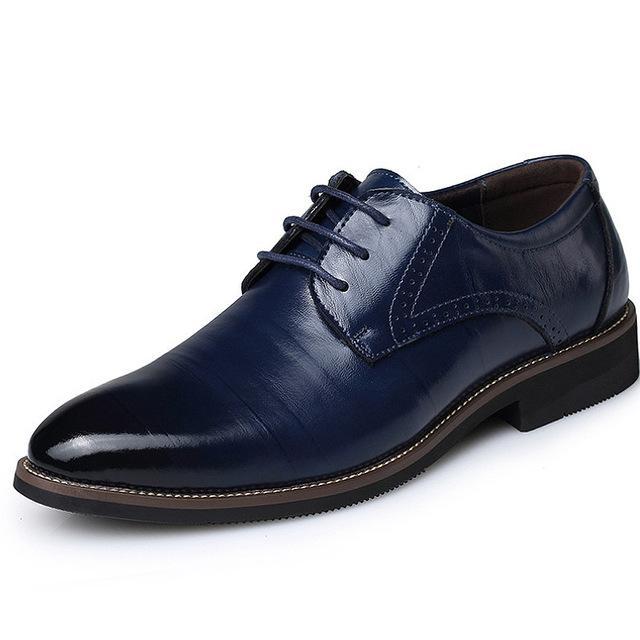 Men's Classic Leather Dress Shoes