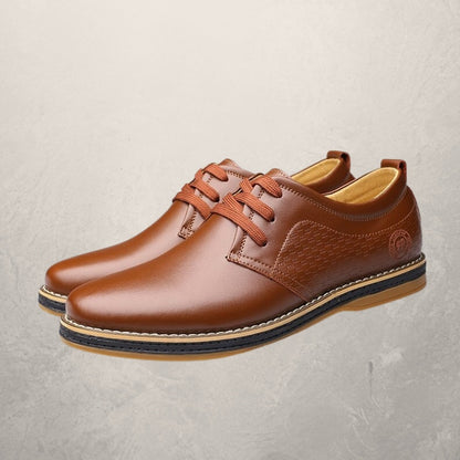 Men's Round Toe Lace-Up Shoes