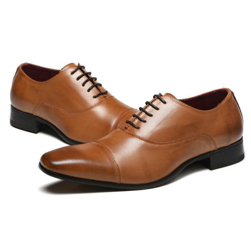 Men's Casual British Lace-Up Shoes